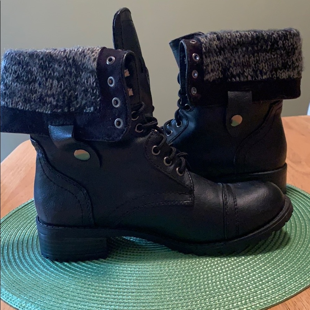 Black booties